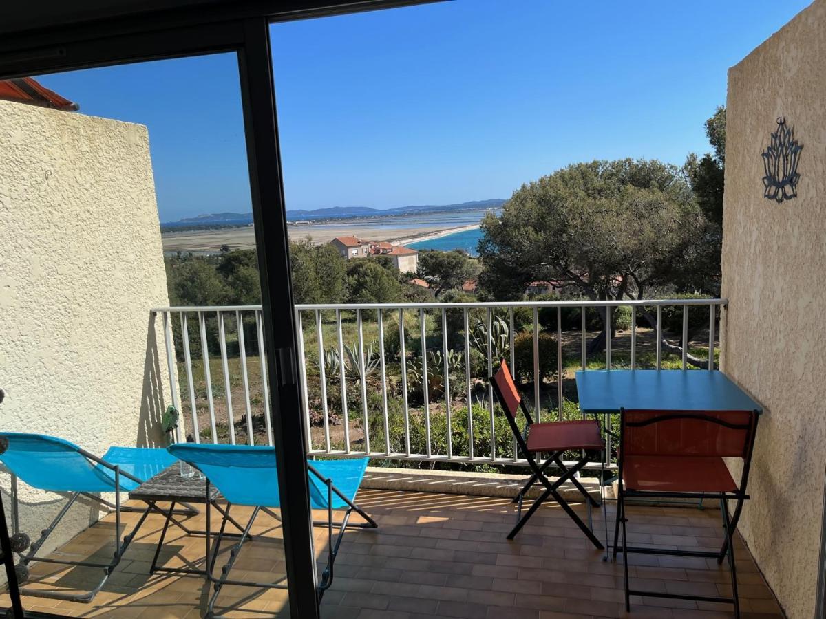 Appartement Hyeres - Costebelle Duplex Vue Mer Balcon Residence Privee Parking - Marie Caroline Exterior foto